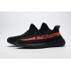 Yeezy Boost 350 V2 Core Black Red Real Boost For Women And Men Running Shoes BY9612