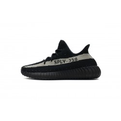 Yeezy Boost 350 V2 Core Black White Real Boost For Women And Men Running Shoes BY1604 