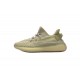 Yeezy Boost 350 V2 Flax Real Boost Light Green For Women And Men Running Shoes FX9028