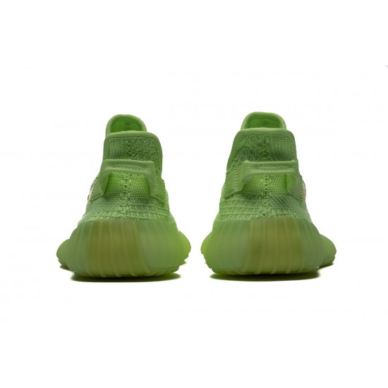 Yeezy Boost 350 V2 Glow In The Dark Green For Women And Men Running Shoes EG5293