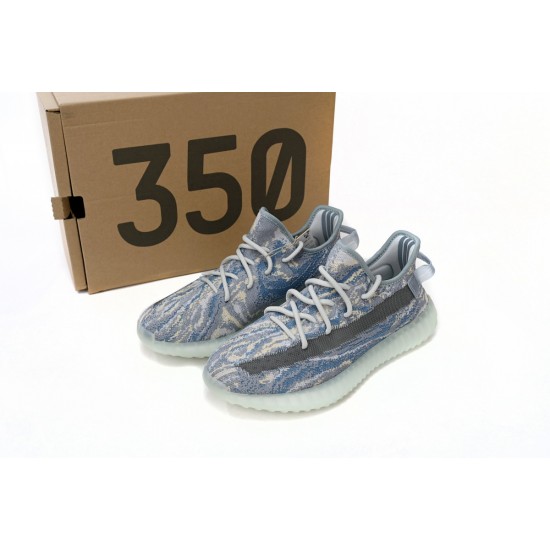 Yeezy Boost 350 V2 Grey Turqoise For Women And Men Running Shoes GW3375