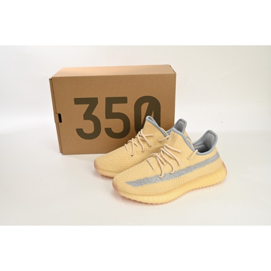 Yeezy Boost 350 V2 Linen Grey Yellow For Women And Men Running Shoes FY5158