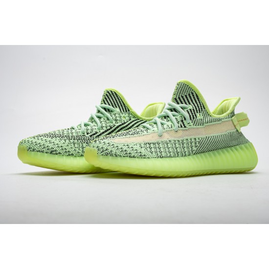 Yeezy Boost 350 V2 Yeezreel Reflective Real Boost Green For Women And Men Running Shoes FX4130