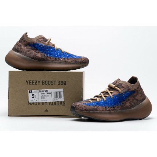 Yeezy Boost 380 Azure Brown Blue For Women And Men Shoes FZ4986