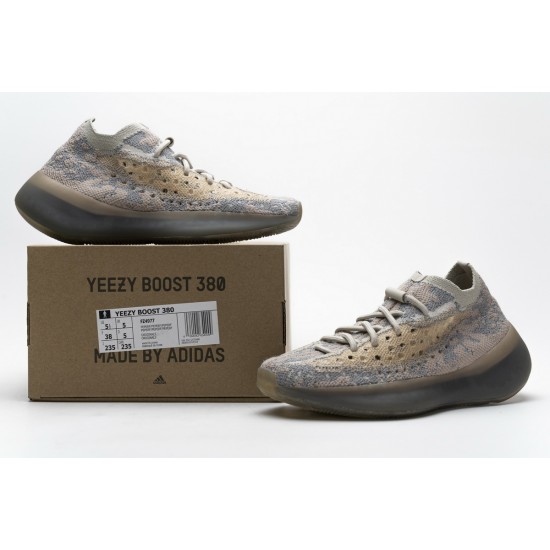 Yeezy Boost 380 Pepper Reflective Grey For Women And Men Shoes FZ4977