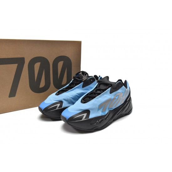 Yeezy Boost 700 Bright Cyan Blue Black Sliver For Women And Men Shoes GZ3079