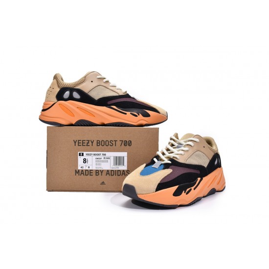 Yeezy Boost 700 Enflame Amber Black Brown For Women And Men Shoes GW0297