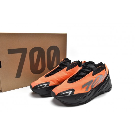 Yeezy Boost 700 Orange Black For Women And Men Shoes FV3258